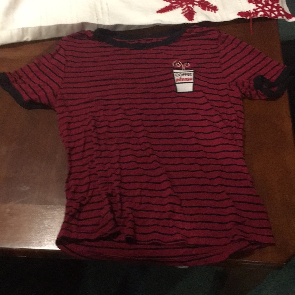 Maroon shirt